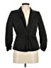 Jon 100% Polyester Black 3/4 Sleeve Blouse Size 8 - photo 1