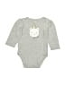 Carter's 100% Cotton Gray Long Sleeve Onesie 3-6 MO / 6 MO - photo 1