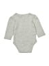 Carter's 100% Cotton Gray Long Sleeve Onesie 3-6 MO / 6 MO - photo 2