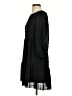 Madewell Solid Black Casual Dress Size 0 - photo 5