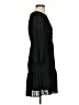 Madewell Solid Black Casual Dress Size 0 - photo 4