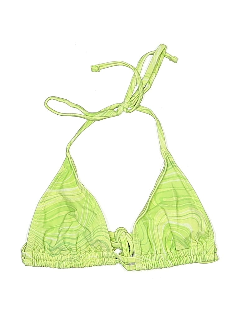 Pre-owned Nobull Swimsuit Top Green Swimwear