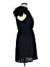 Everly Solid Black Cocktail Dress Size L - photo 4