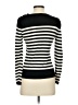 Peck & Peck Stripes Black Pullover Sweater Size S - photo 2