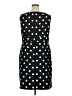 Connected Apparel Polka Dots Black Cocktail Dress Size 14 - photo 2
