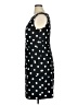 Connected Apparel Polka Dots Black Cocktail Dress Size 14 - photo 5