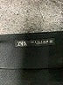 Zara Solid Black Casual Skirt Size S - photo 4