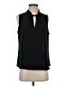 Ann Taylor 100% Polyester Black Sleeveless Blouse Size S - photo 1