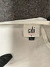 CAbi 100% Polyester White Short Sleeve Blouse Size S - photo 7