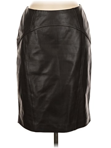 Lafayette 148 New York Leather Skirt (view 1)
