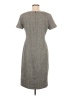 Neiman Marcus 100% Silk Tweed Gray Casual Dress Size 6 - photo 2