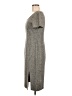 Neiman Marcus 100% Silk Tweed Gray Casual Dress Size 6 - photo 5