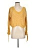 Express Yellow Pullover Sweater Size XS - photo 1