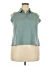 Calia Teal Sleeveless Blouse Size XXL - photo 1