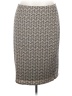 Vince Camuto 100% Polyester Print Gray Casual Skirt Size 2X - photo 1