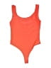 ROMA CONCEPTS By Rosee Orange Bodysuit Size M - photo 2