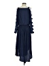 Ramy Brook 100% Polyester Solid Blue Casual Dress Size S - photo 2
