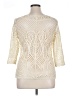 Adiva 100% Polyester Ivory Cardigan Size L - photo 2