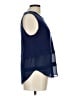 MICHAEL Michael Kors Blue Sleeveless Blouse Size L - photo 4