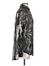 Dress Forum Metallic Silver Long Sleeve Blouse Size S - photo 4