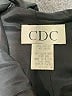 CDC Apparel Solid Black Cocktail Dress Size 8 - photo 7