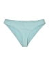 Shein Solid Teal Swimsuit Bottoms Size S - photo 1