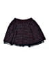 Lands' End 100% Polyester Stripes Black Skirt Size 6X - 7 - photo 1