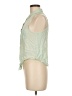 Assorted Brands Green Sleeveless Button-Down Shirt Size M - photo 5