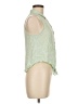 Assorted Brands Green Sleeveless Button-Down Shirt Size M - photo 4