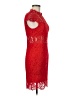 Saylor Red Cocktail Dress Size M - photo 4