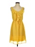 Bebop 100% Polyester Yellow Casual Dress Size S - photo 1