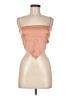 Danielle Bernstein 100% Polyester Orange Sleeveless Top Size M - photo 1