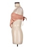 Danielle Bernstein 100% Polyester Orange Sleeveless Top Size M - photo 5