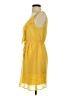 Bebop 100% Polyester Yellow Casual Dress Size S - photo 5