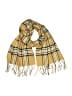 Croft & Barrow Plaid Yellow Tan Scarf One size - photo 1