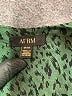 AFRM 100% Rayon Green Long Sleeve Blouse Size M - photo 7