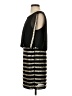 Bebe Stripes Black Cocktail Dress Size 4 - photo 5
