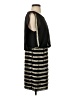 Bebe Stripes Black Cocktail Dress Size 4 - photo 4