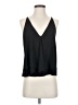 Fab'rik 100% Polyester Black Sleeveless Blouse Size L - photo 1