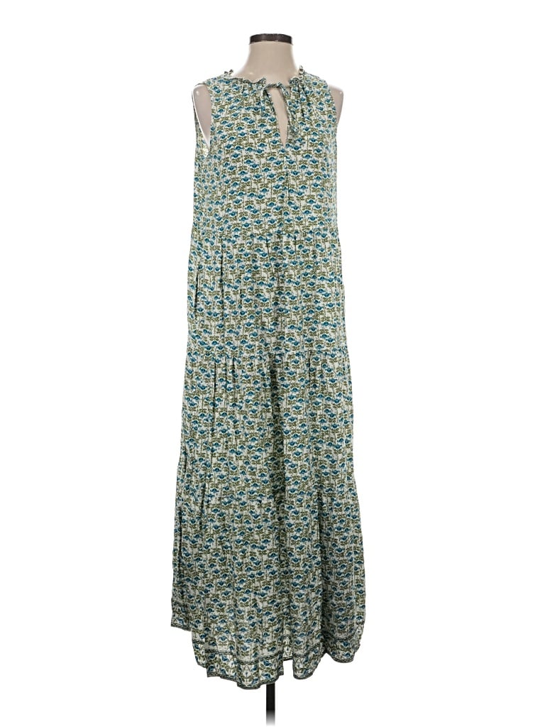 Pre-owned Max Studio Casual Dress In Green