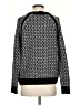 TWO by Vince Camuto Houndstooth Black Pullover Sweater Size S - photo 2