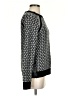 TWO by Vince Camuto Houndstooth Black Pullover Sweater Size S - photo 4