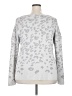 Knox Rose Animal Print Silver Pullover Sweater Size XXL - photo 2