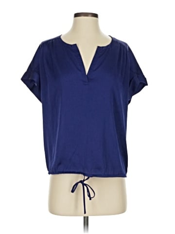 Vivienne Vivienne Tam Short Sleeve Blouse (view 1)