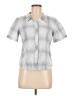 Pendleton 100% Cotton Blue Short Sleeve Blouse Size M (petite) - photo 1