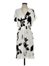 Joie Print Ivory Gray Cocktail Dress Size 4 - photo 1