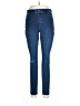Hue Solid Blue Jeans Size L - photo 1