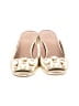 Tory Burch 100% Leather Gold Mule/Clog Size 5 1/2 - photo 2