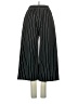 Zaful Stripes Black Casual Pants Size 4 - photo 2
