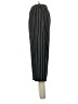 Zaful Stripes Black Casual Pants Size 4 - photo 5
